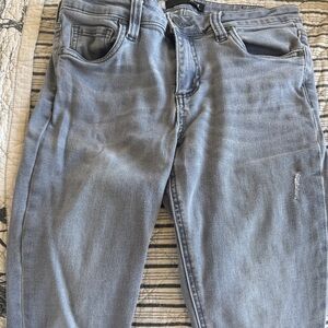 Kut from the Kloth Light Gray Skinny Jeans